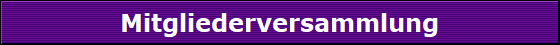 Mitgliederversammlung